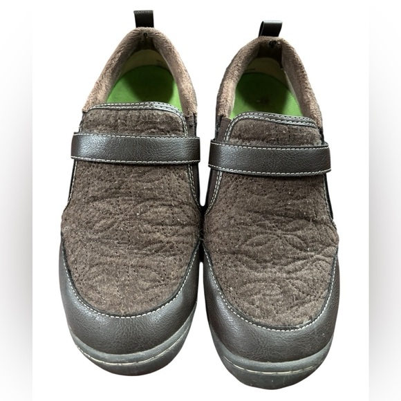 JBU TIDE Brown Vegan Slip Resistant Outdoor Hiking Shoes, Size 8W - Picture 8 of 9